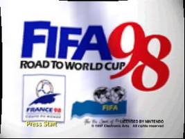 FIFA - Road to World Cup 98 Title Screen